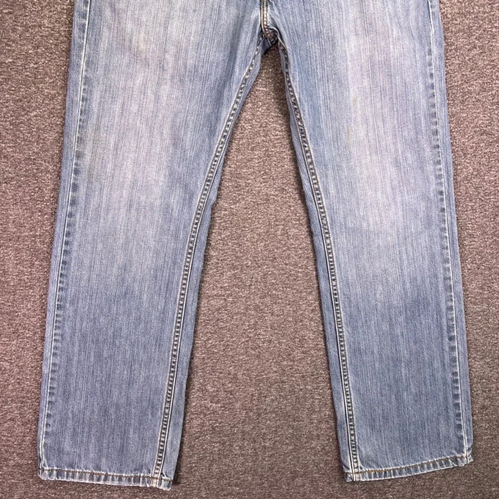 Levis 559 Jeans Men 33x29 Relaxed Straight Light Blue Denim Casual Classic Tag32